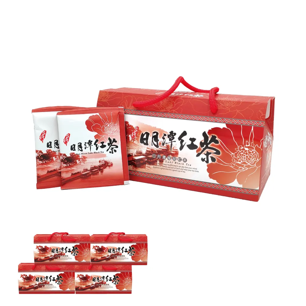 【xiao de tea 茶曉得】台灣日月潭紅茶茶包(2.5gx30入x5盒)