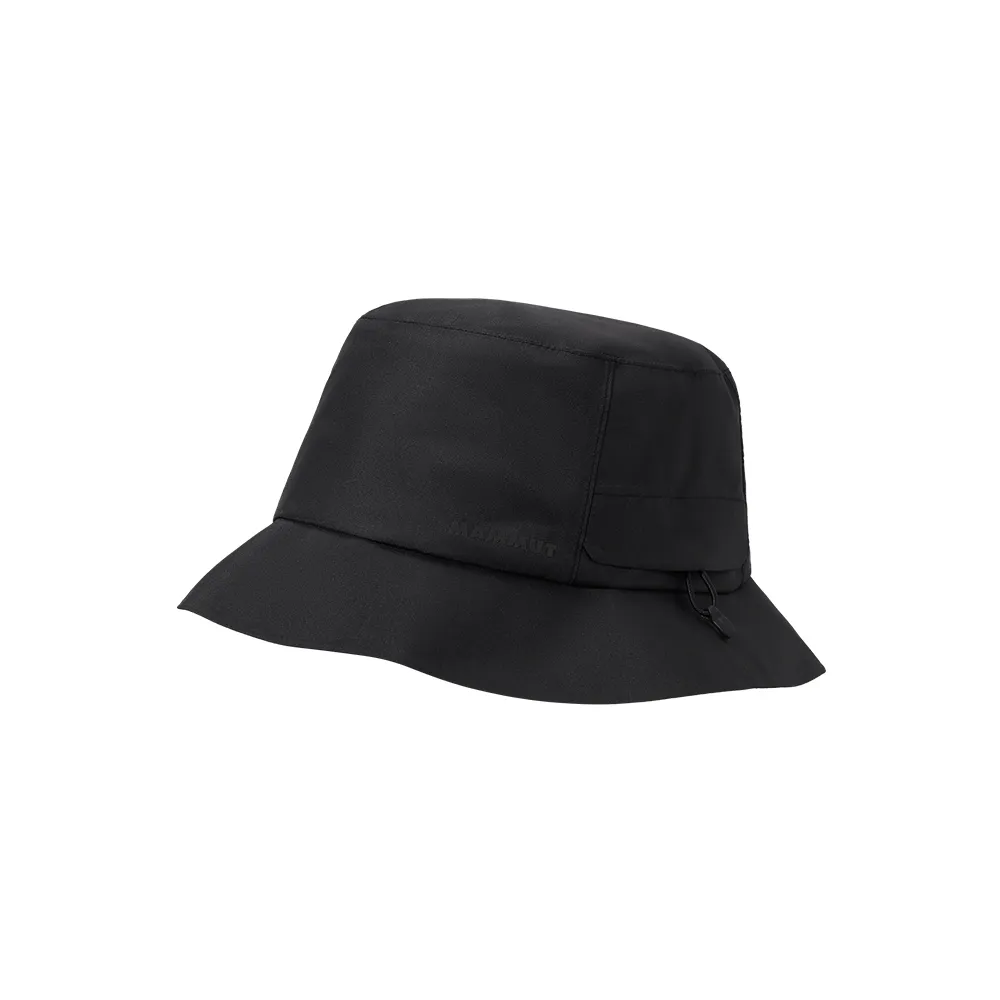 【Mammut 長毛象】Utility Gore-Tex Hat AF 日系GTX防風防水漁夫帽 黑色 #1191-02150