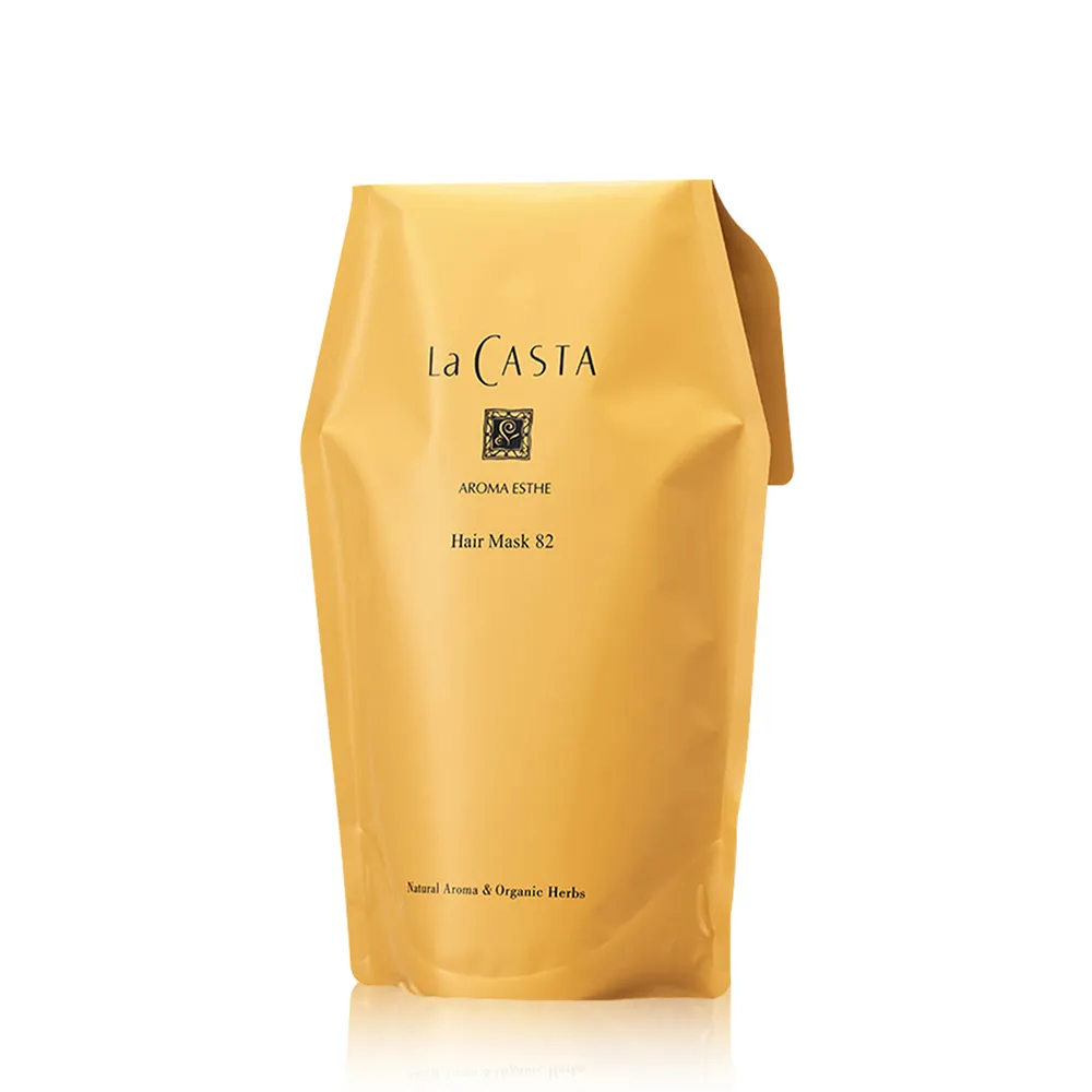 【La CASTA 蕾珂詩】沙龍級柔順護髮膜補充包#82平衡控油 600g(草本薄荷香調)