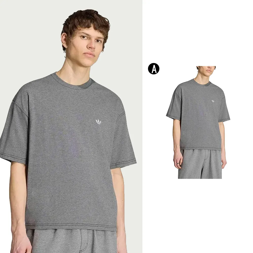 【adidas 愛迪達】圓領短袖T恤  ESS TEE 男 A-KU8136