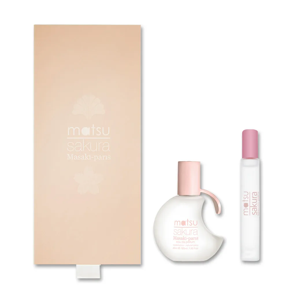即期品【Masaki PARIS 松島正樹】浪漫櫻花女性淡香精-精緻收藏禮盒(專櫃公司貨)