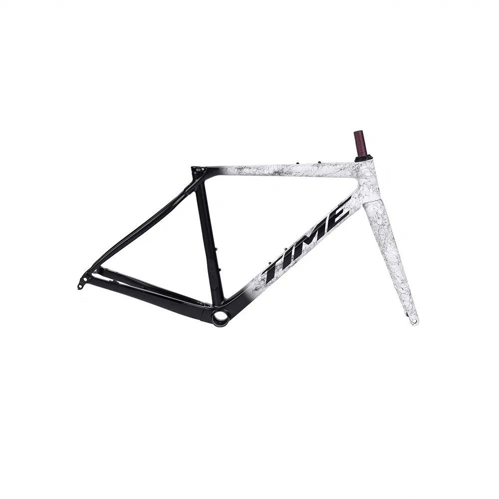 【Time】ADHX 全內線全地形車架組 - 限量大理石白