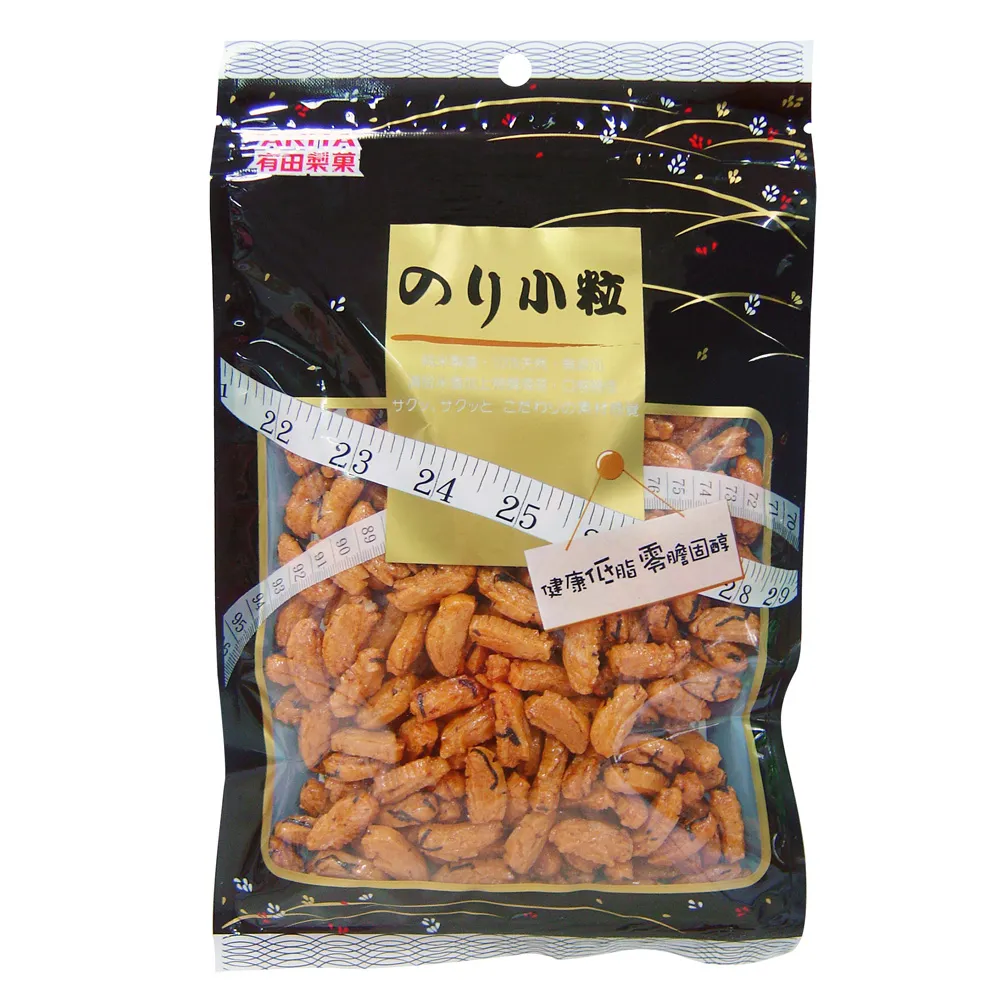 【有田製果】海苔小粒箱入組(100gx12包/箱)