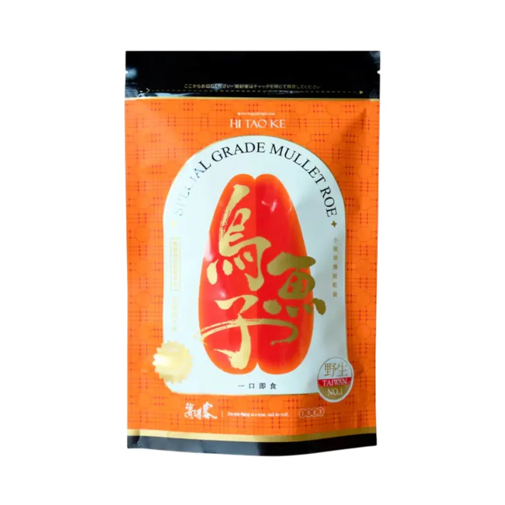 【海濤客】台灣野生一口烏魚子精緻送禮家庭包x2袋(150g/手工厚切/送禮/伴手禮)