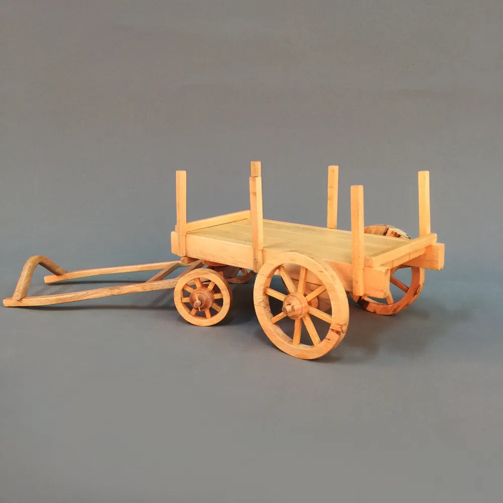 【MU LIFE 荒木雕塑藝品】懷舊農村牛車