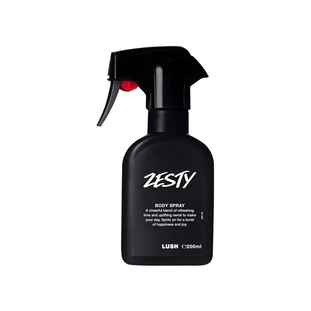 【LUSH 嵐舒】狂熱派對身體噴霧 200ml(身體噴霧/清新果香/青檸/橙花/乳香精油)