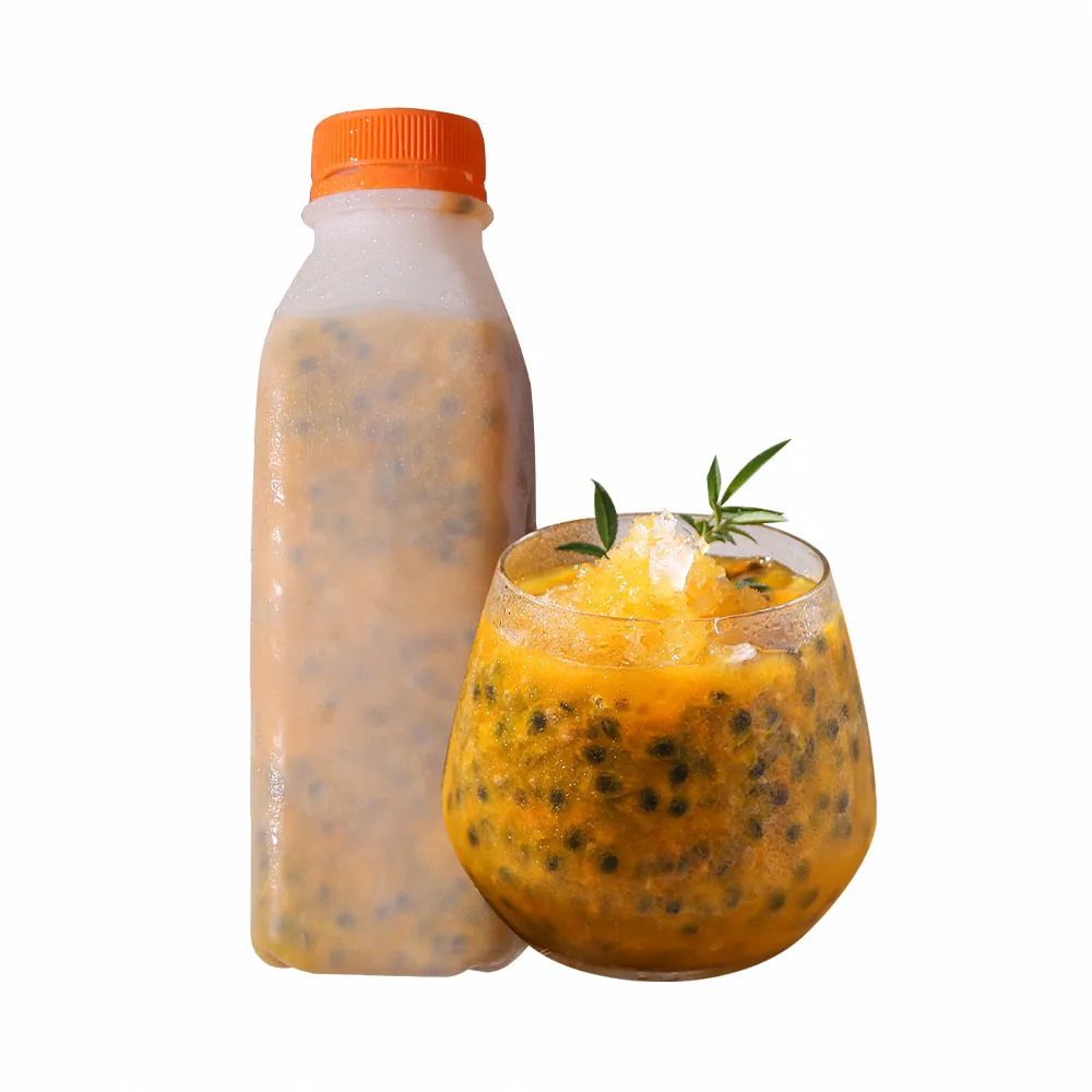 【享吃美味】鮮凍100%百香果原汁4瓶(500ml/瓶)