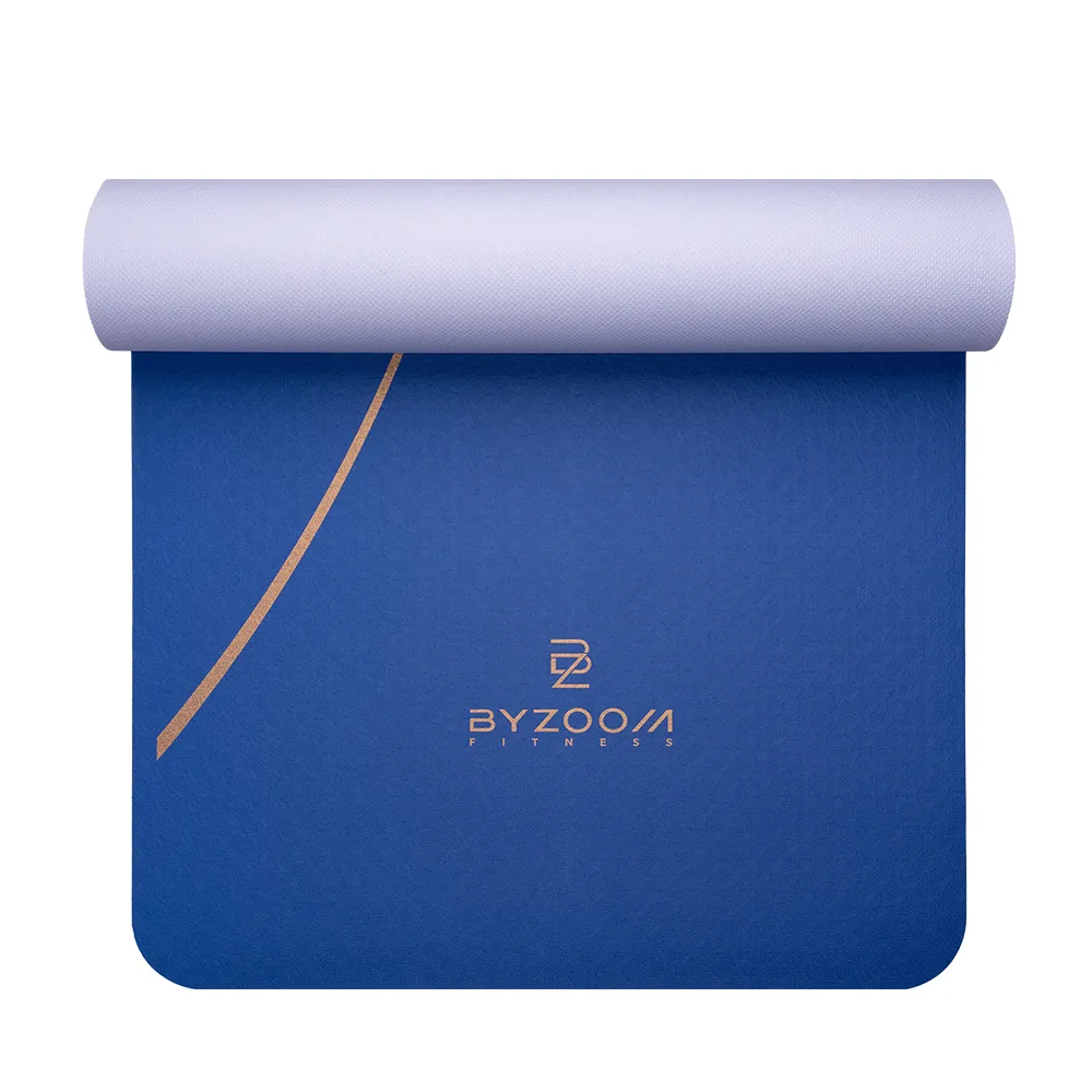 【BYZOOM FITNESS】凱蒂瑜珈 Flow With Katie 聯名TPE 止滑輕巧瑜珈墊 6mm