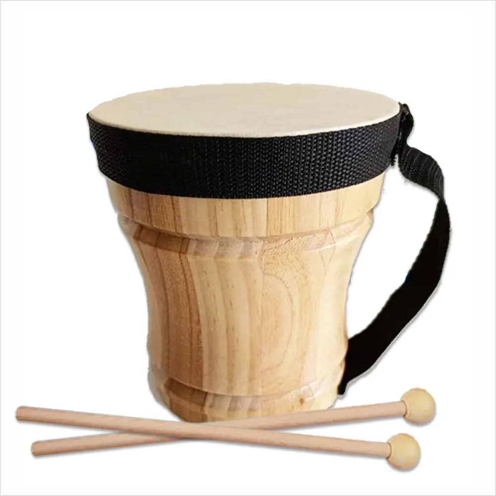 【美佳音樂】打擊樂器 羊皮實木 手敲鼓/手拍鼓(手提鼓)