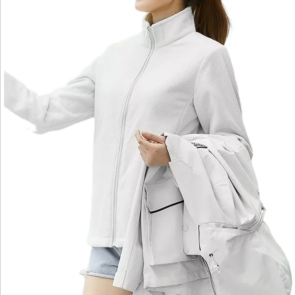 【巴黎精品】現貨+預購 衝鋒衣連帽夾克(加絨加厚防風防水男女外套11色p1aj22)