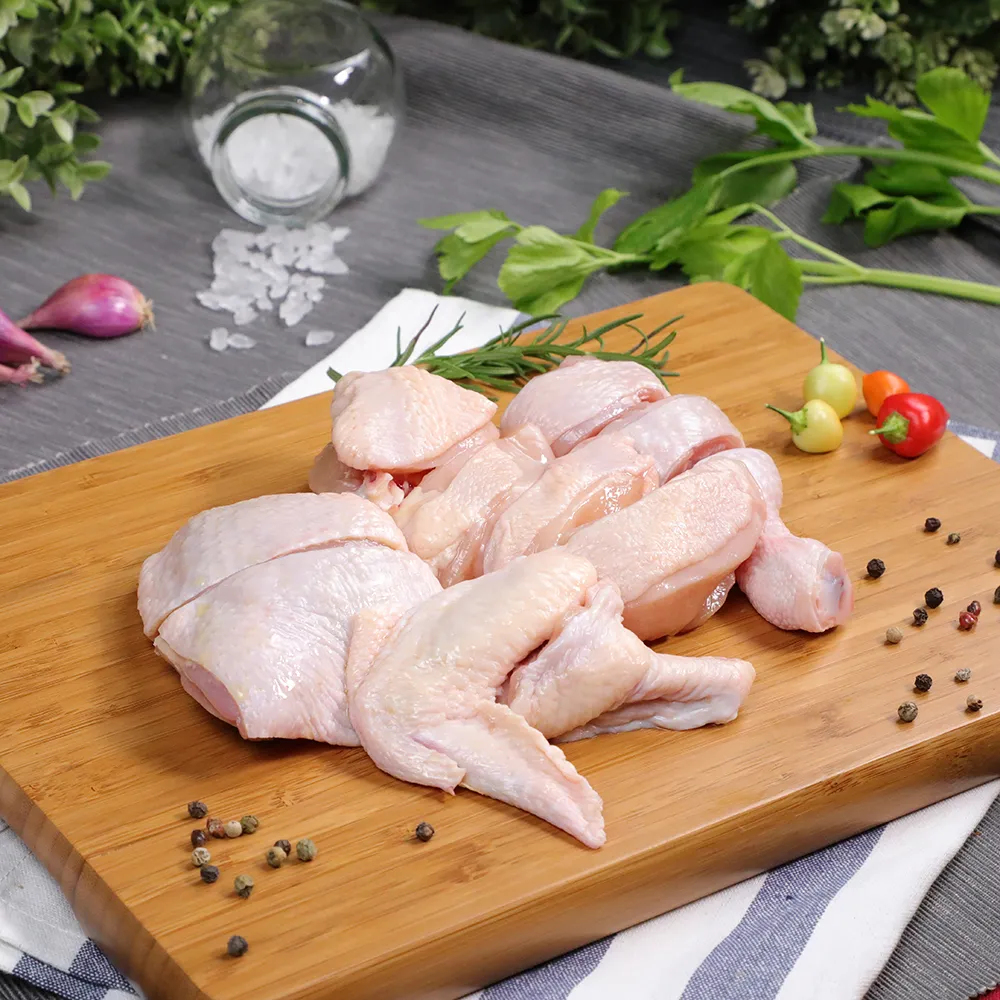 【超秦肉品】100% 國產新鮮雞肉 半雞切塊 600g x20盒