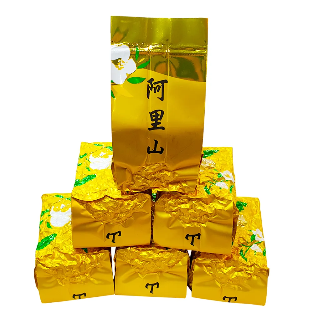 【龍源茶品】雙11推薦阿里山茶香奶韻金萱烏龍高山茶葉150gx6包(共1.5斤;無焙火;附提袋)