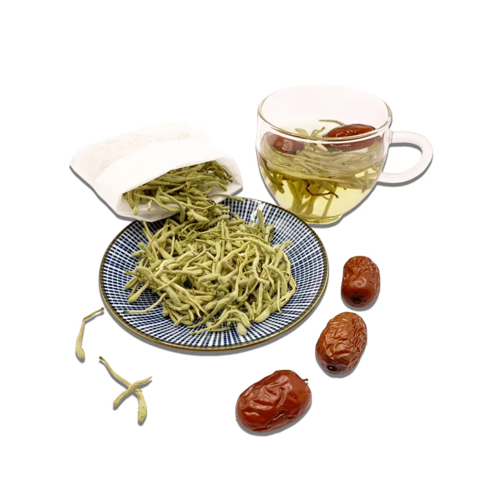 【蔘大王】退火金銀花茶組（60gX6）(清爽退火 神采煥發 忍冬茶 鴛鴦草茶)