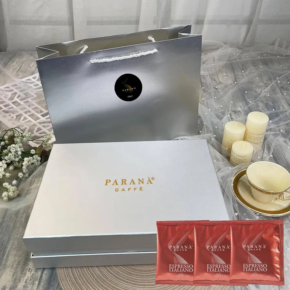 【PARANA  義大利金牌咖啡】精品豐饒咖啡濾掛包禮盒 60包/盒 +精品提袋(送禮、禮盒、濾掛咖啡、咖啡粉)
