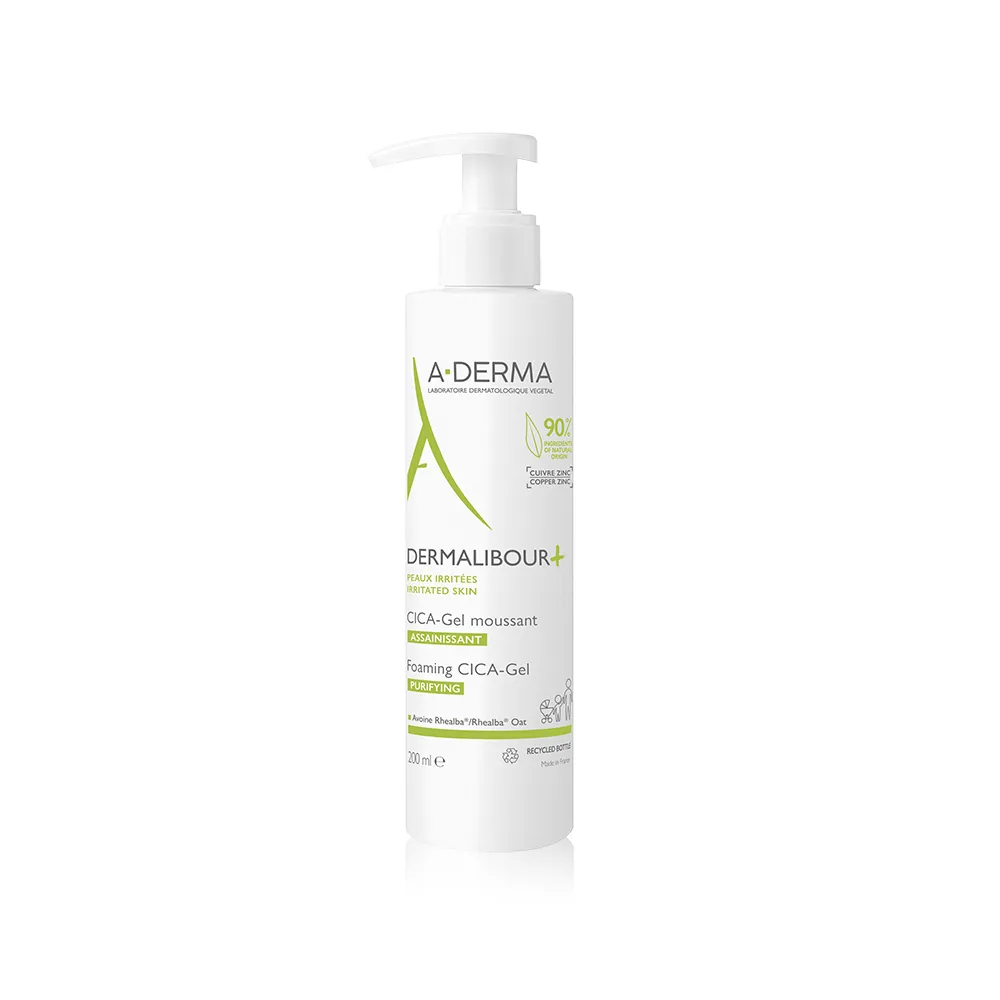 【A-DERMA 艾芙美】官方直營 新葉全效保護潔膚凝膠200ml(適用於全身及私密處 / 嬰幼兒弱敏肌適用)