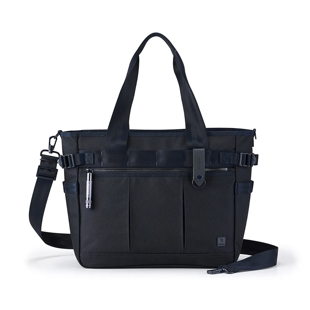 【PORTER INTERNATIONAL】自信經典NEW HEAT托特包(深藍)