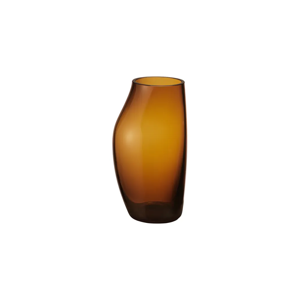 【Georg Jensen 喬治傑生】SKY 花瓶 琥珀色 小(玻璃)