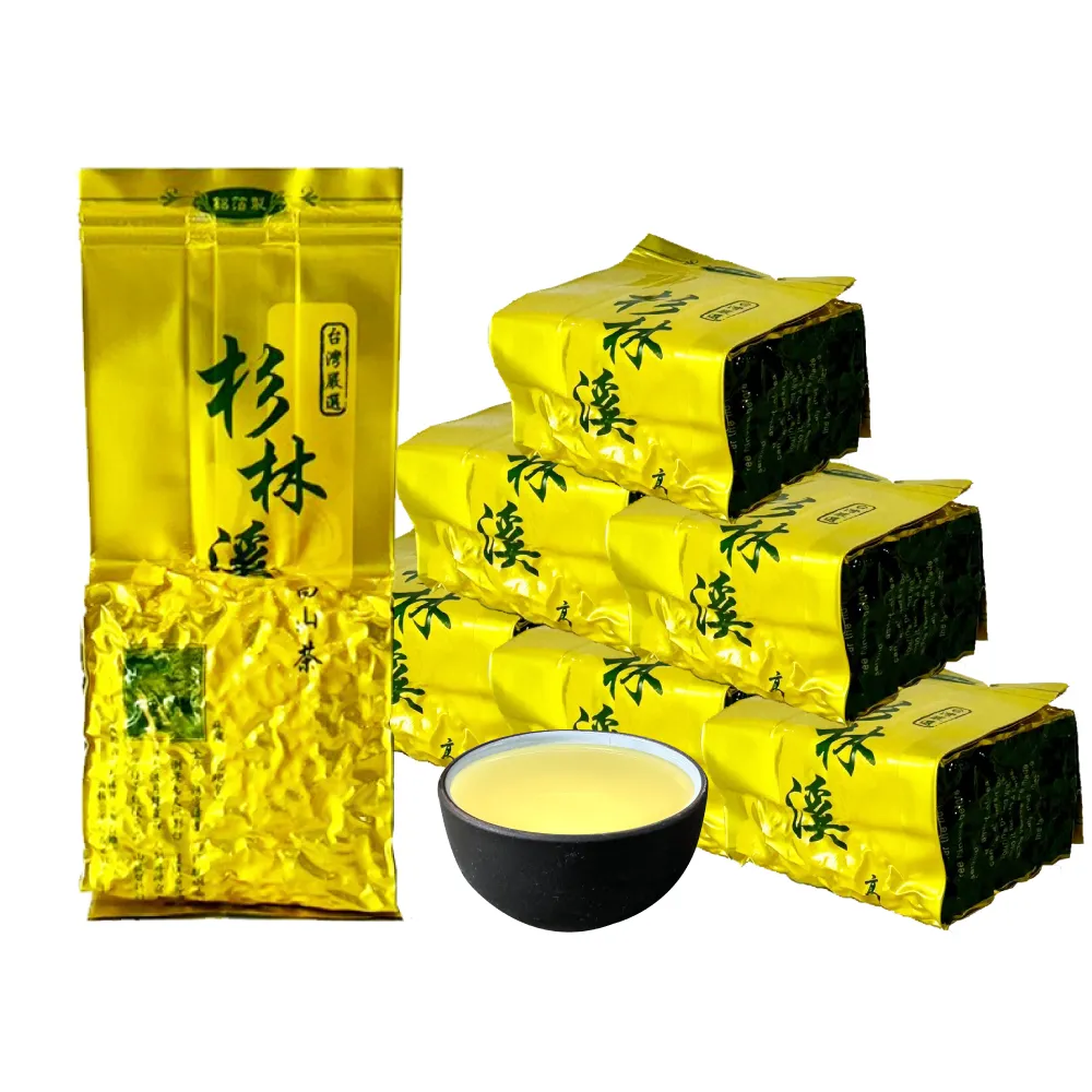 【xiao de tea 茶曉得】杉林溪三層坪雲霧冷淬烏龍茶葉(75gx8包-共1斤)