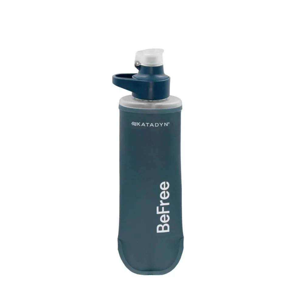 【KATADYN】BeFree AC 個人隨身濾水器 0.5L 岩石藍 Slate Blue 8021401(馬布谷戶外)