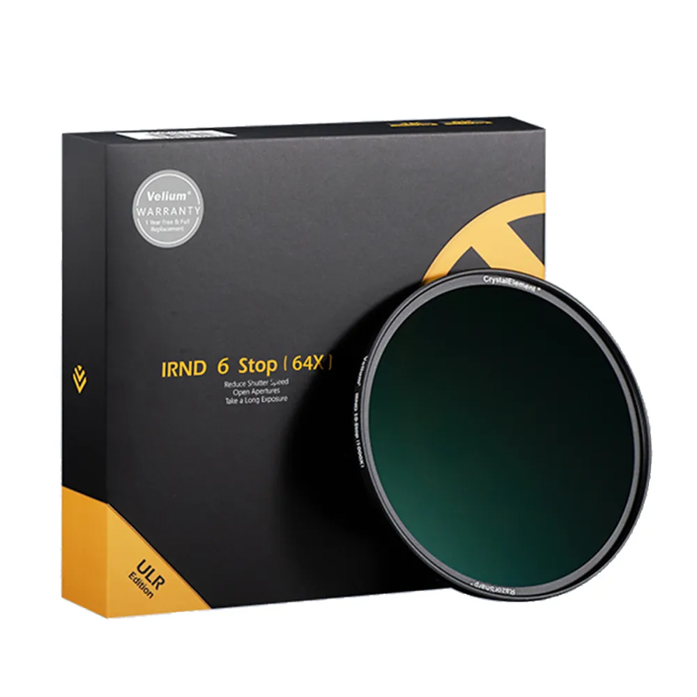 【Velium 銳龍】MRC nono 8K ND64 IRND 6-Stop 82mm 減光鏡(公司貨)