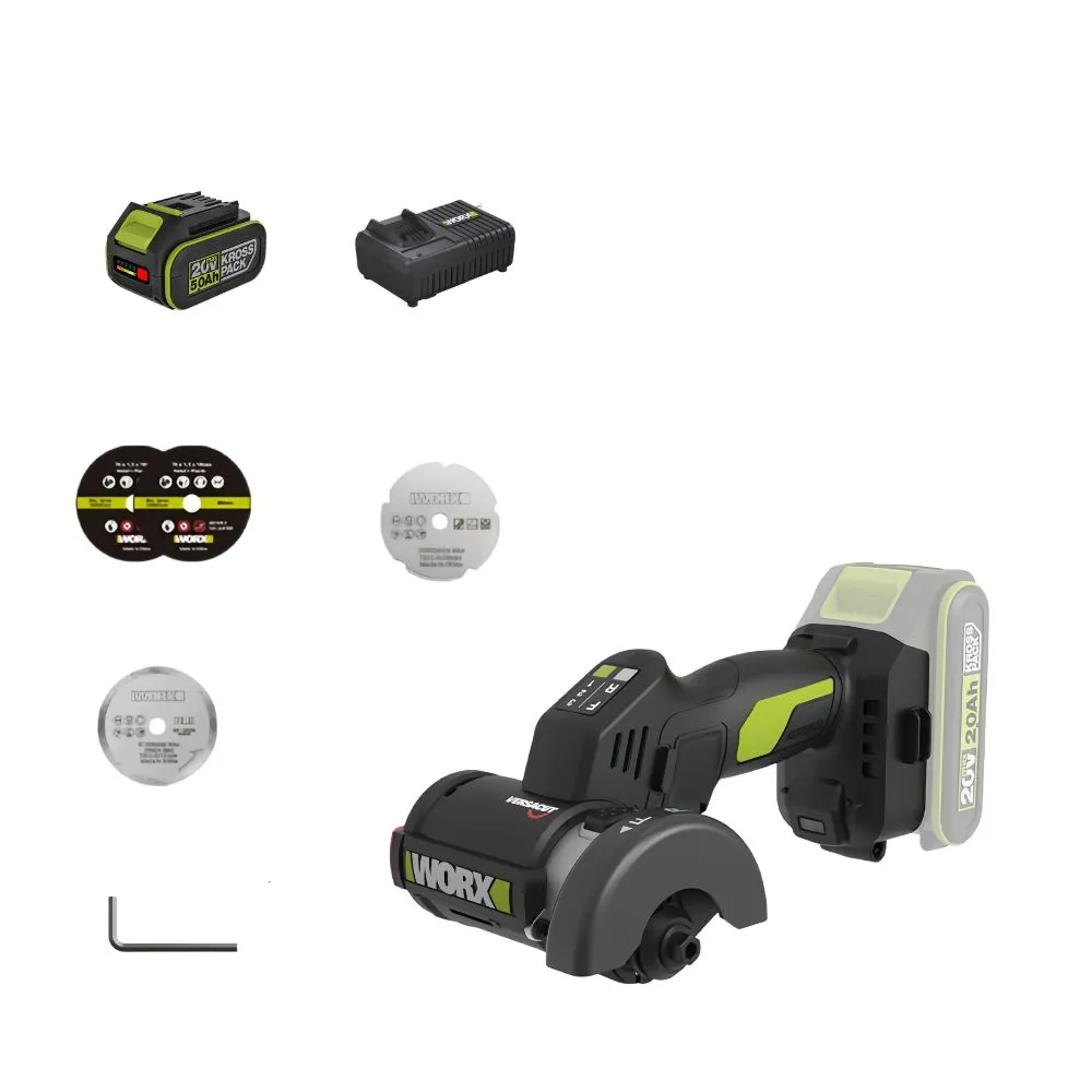 【WORX 威克士】20V多功能迷你電動角磨機 多功能切割鋸 電動角磨機 迷你切割機 小鷹鋸 小型切割機 WU802.15