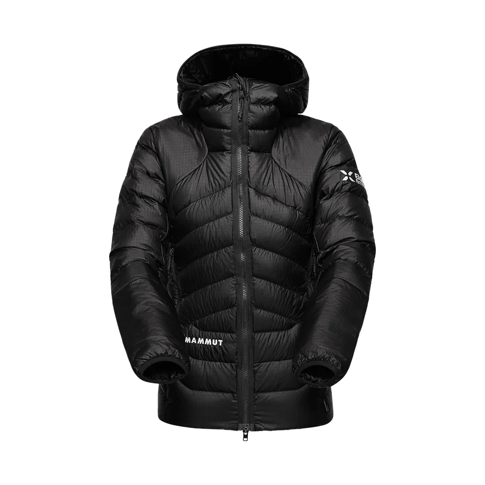 【Mammut 長毛象】Eiger Nordwand Light Down IN Hooded 極限艾格保暖連帽外套 黑色 女款 #1013-04070