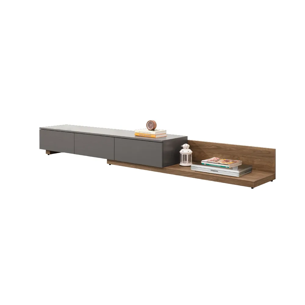 【ASSARI】6尺克魯斯伸縮電視櫃(寬180-300x深40x高32cm)