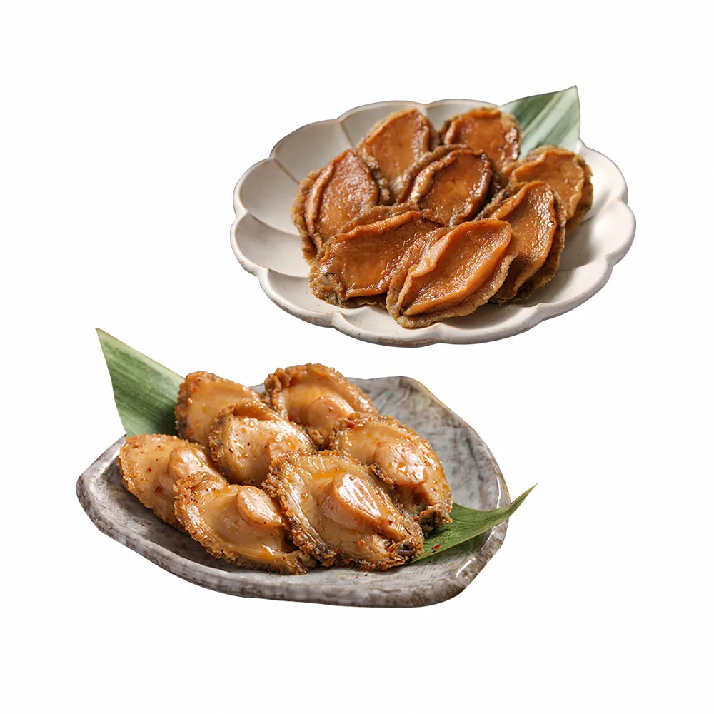 【享吃美味】鮮香一口鮑魚任選3包(日式磯煮/激辛椒香/10粒/包 年節送禮自用兩相宜)