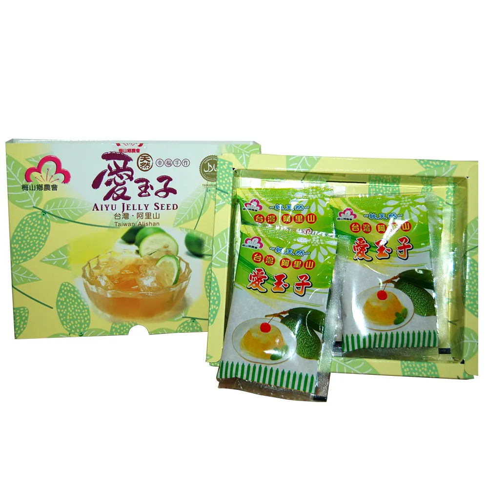 【農會】梅山農會 愛玉子-盒裝-20g-5入-盒(兩盒組)