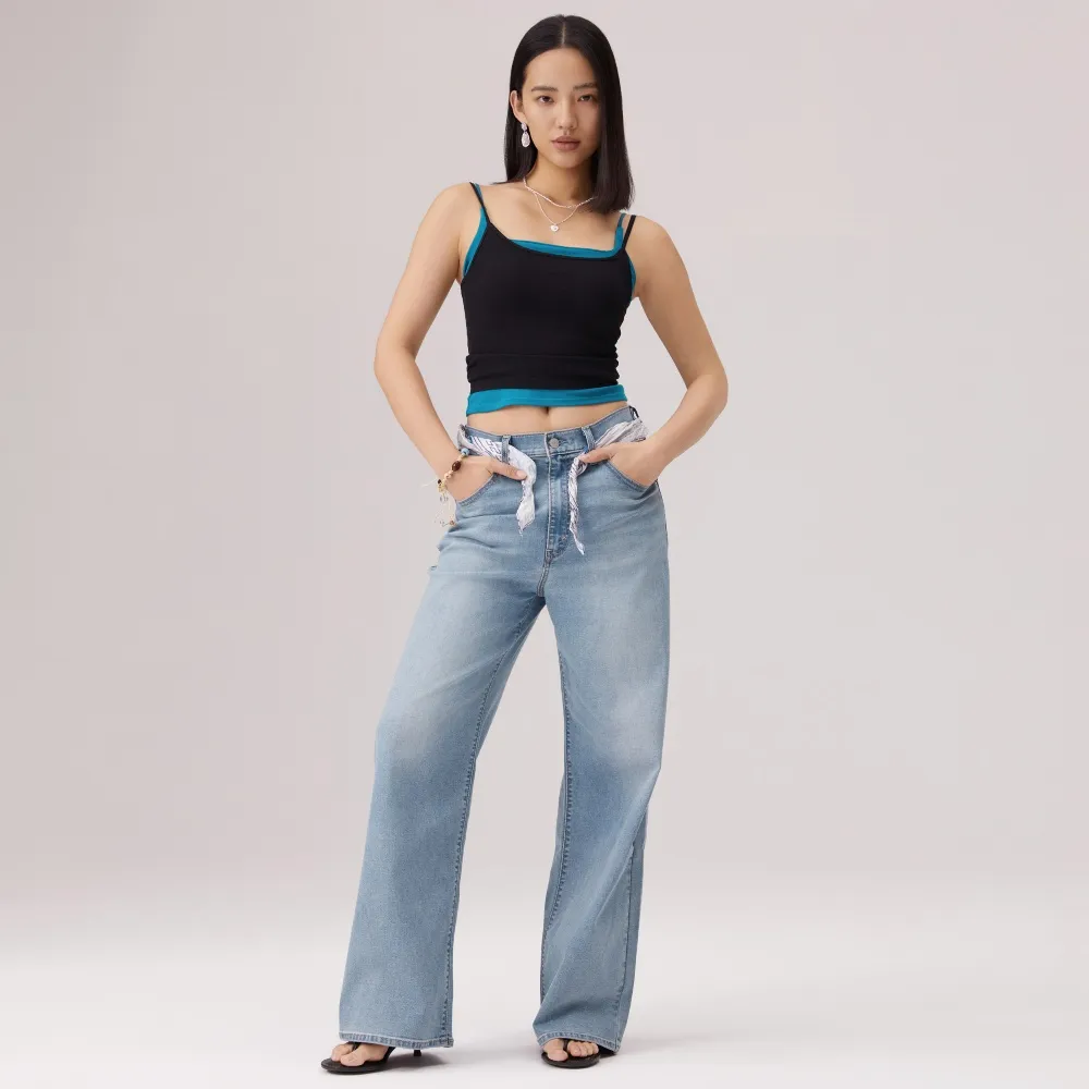 【LEVIS】CINCH BARREL 工裝牛仔褲 女生牛仔褲 熱賣單品 001UP-0032