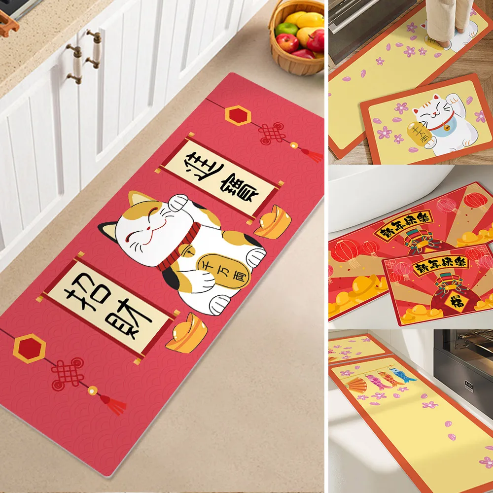 【半島良品】新年款/真正吸水防滑防油污軟式 任選1-2組(防油/防滑/陽台/玄關/門口/廚房)