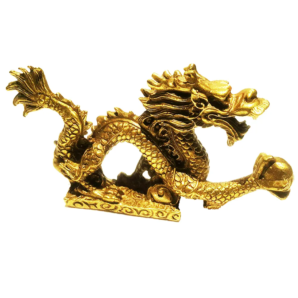 【開運陶源】金龍 銅龍(開光銅雕)