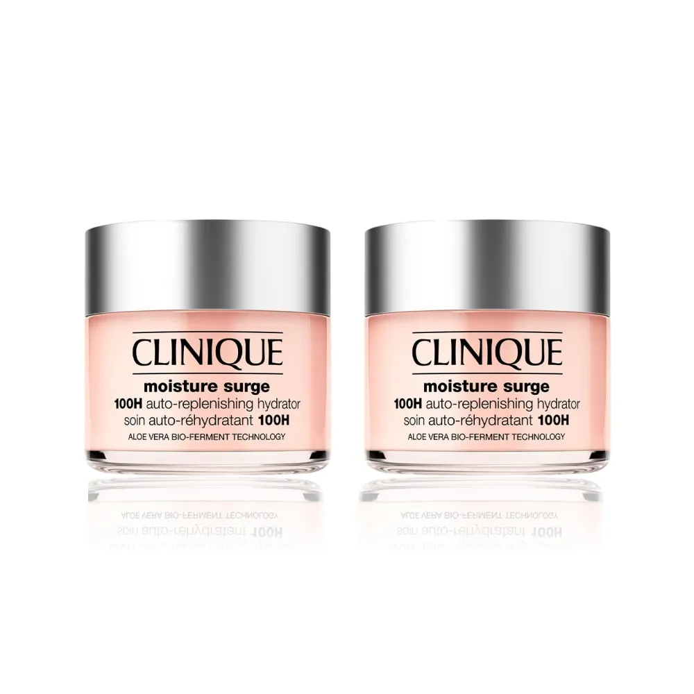 【CLINIQUE 倩碧】水磁場補水舒敏組(水磁場100H活水循環保濕凝膠125mlx2)