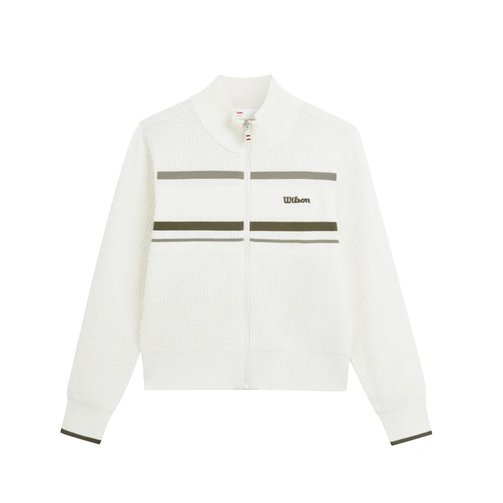 【WILSON】Game On Sweater Top 女款 服飾 毛衣 白色 WE00137W002001