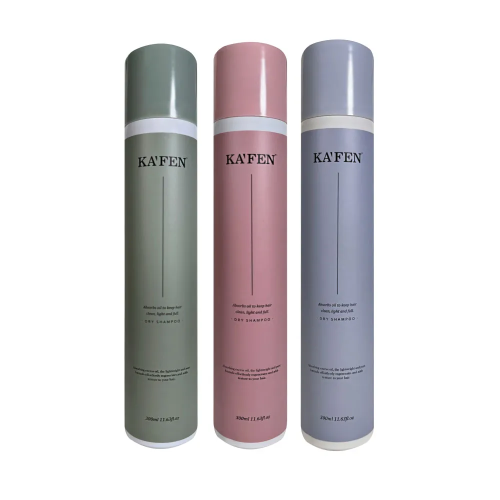 【KAFEN 卡氛_官方直營】乾洗髮霧 -N°5無人之境系列 300mlX2入(2入組 新品上市 蓬鬆乾洗髮 油頭救星)