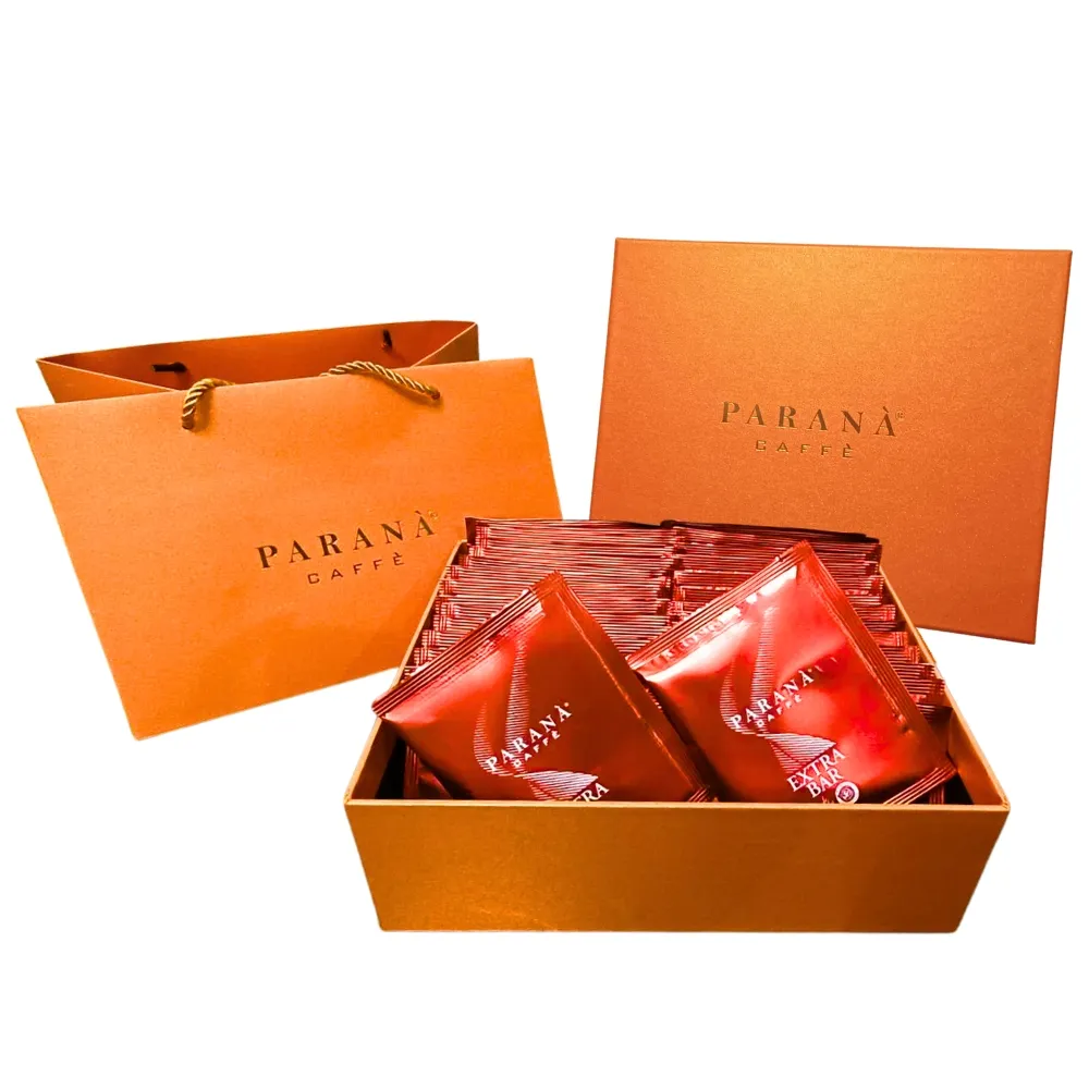 【PARANA  義大利金牌咖啡】精品豐饒咖啡濾掛包禮盒組 30包/盒 +提袋(豐富濃郁強烈的果香、濃郁感、微苦味)