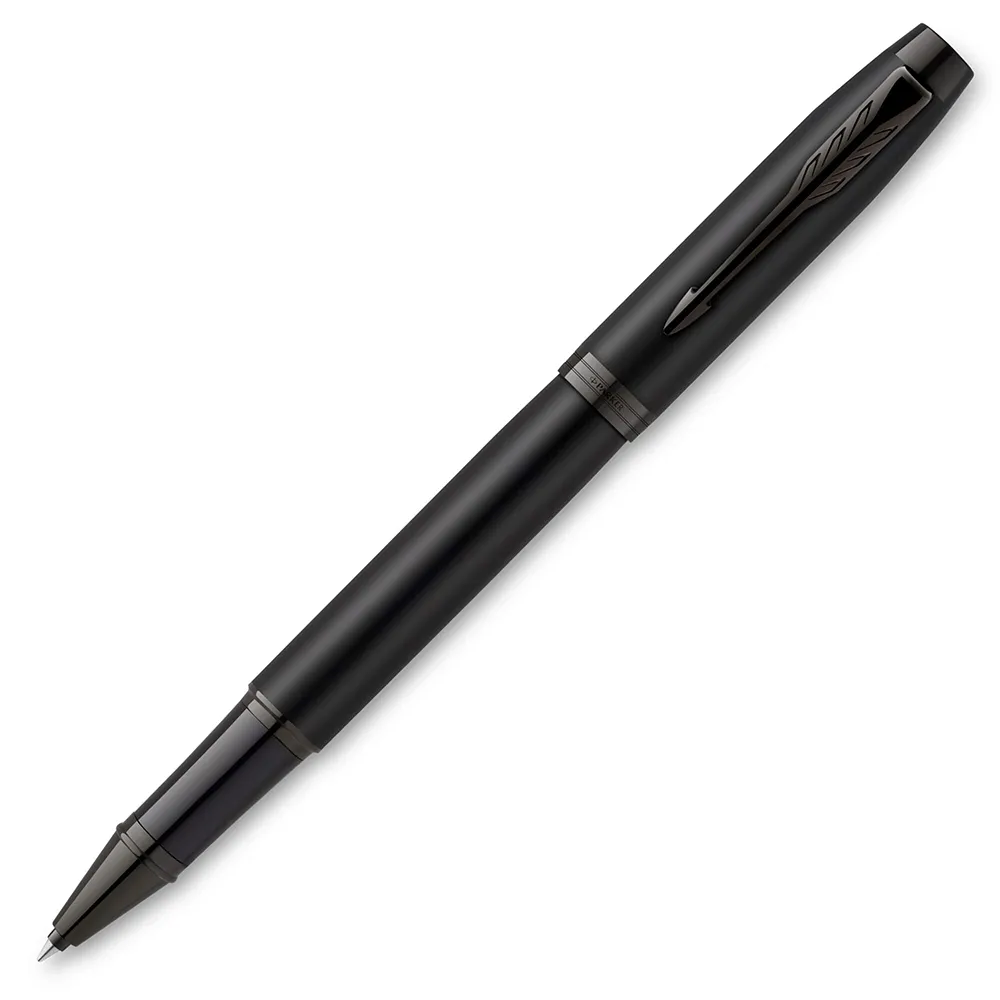 【PARKER】派克 新IM 特別款 理性黑 鋼珠筆(金屬色系)