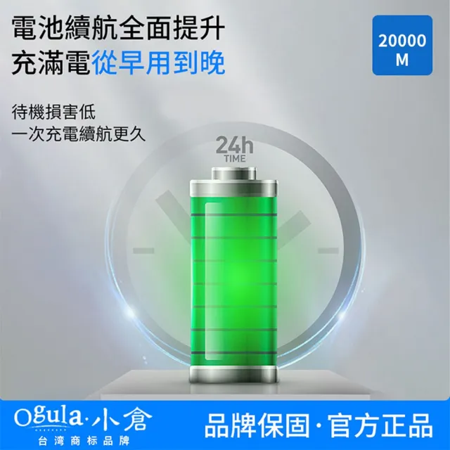 【Ogula 小倉】鋰電綠籬剪 手持修剪機 電動無刷綠籬機 修籬機 園藝機具（十節一電）雙刃設計/輕量化機身