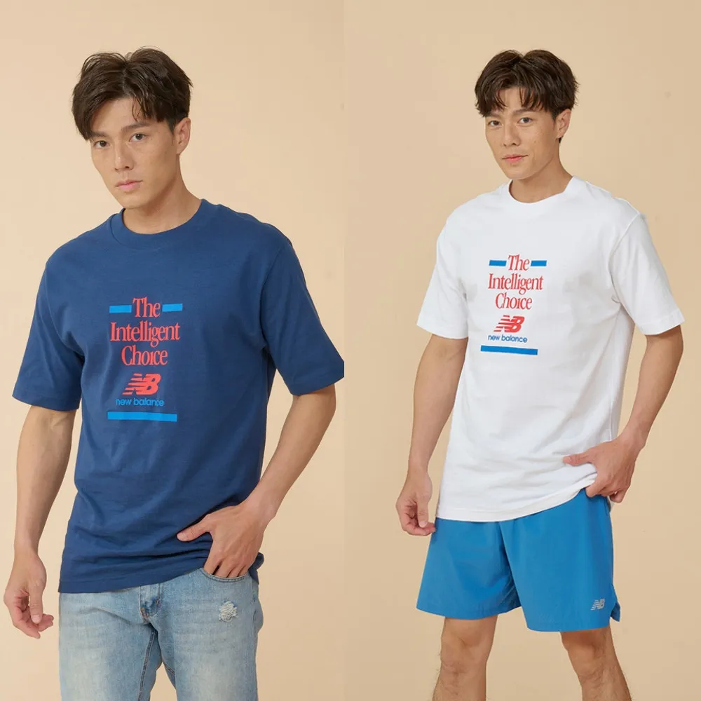 【NEW BALANCE】NB 標語短T_男性_MT43552NNY_MT43552WT(美版 版型偏大)