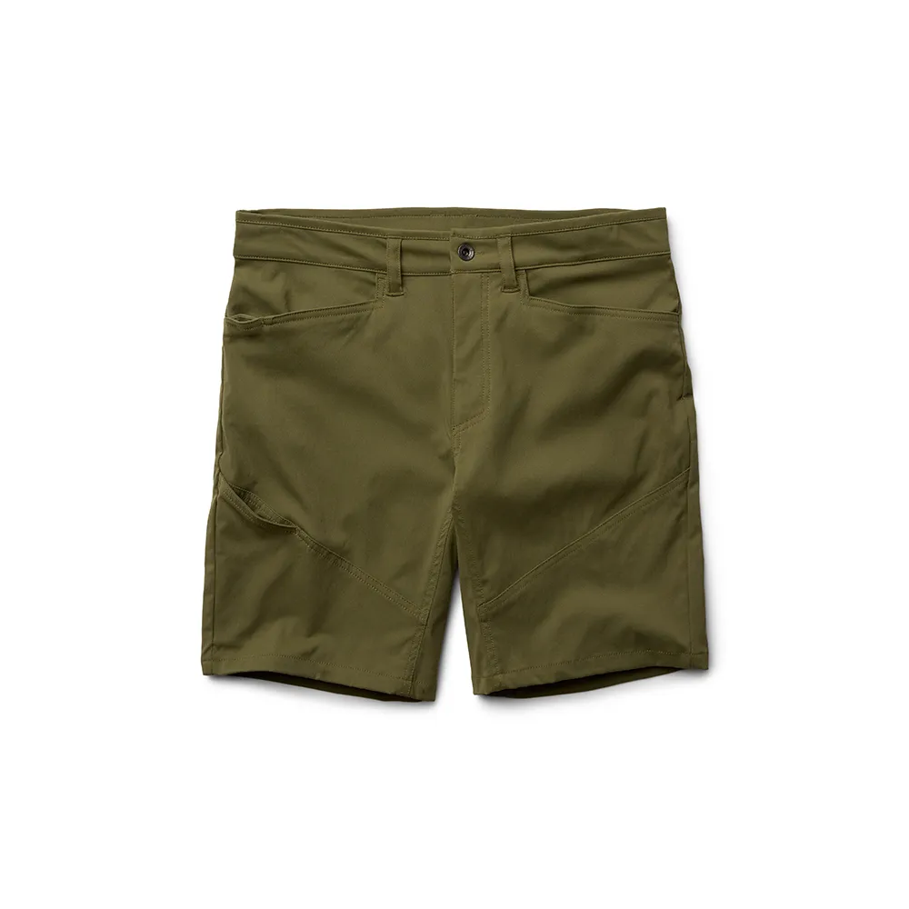 【Mountain Hardwear】Hardwear AP Active Short 硬漢彈性冒險短褲 男款 搏擊綠 #2110291