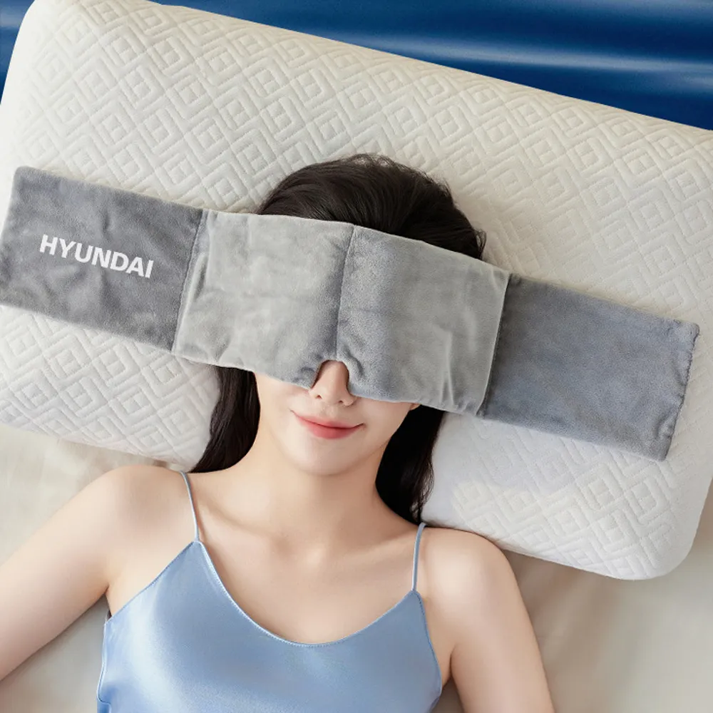【ANTIAN】親膚絨布遮光重力睡眠眼罩 午休睡覺擋光眼罩 家用護眼按摩重力睡眠頭巾