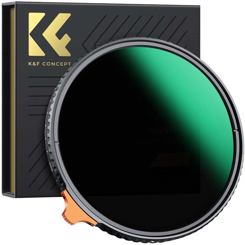 【K&F Concept】Nano-X系列 58mm 可調ND濾鏡 ND2-ND400(1-9檔)