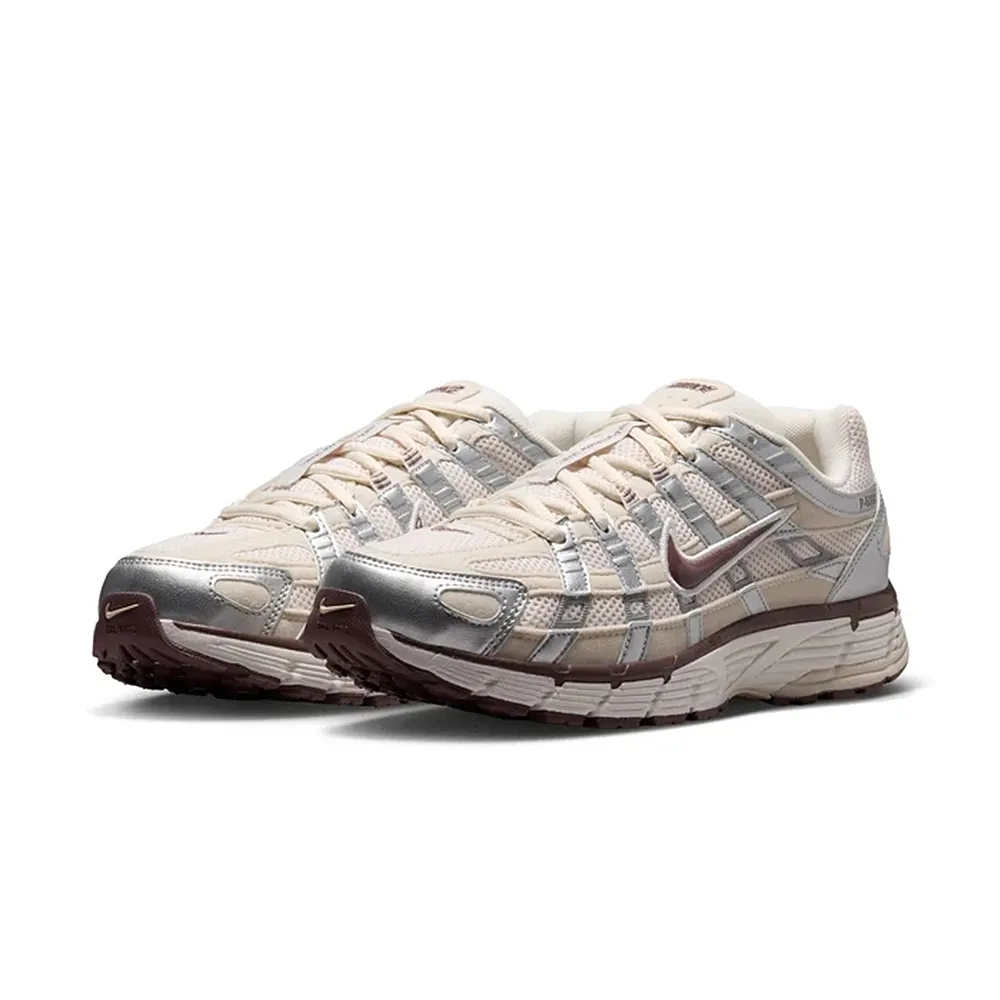 【NIKE 耐吉】休閒鞋 女鞋 運動鞋 W P-6000 米銀 IV6035-030
