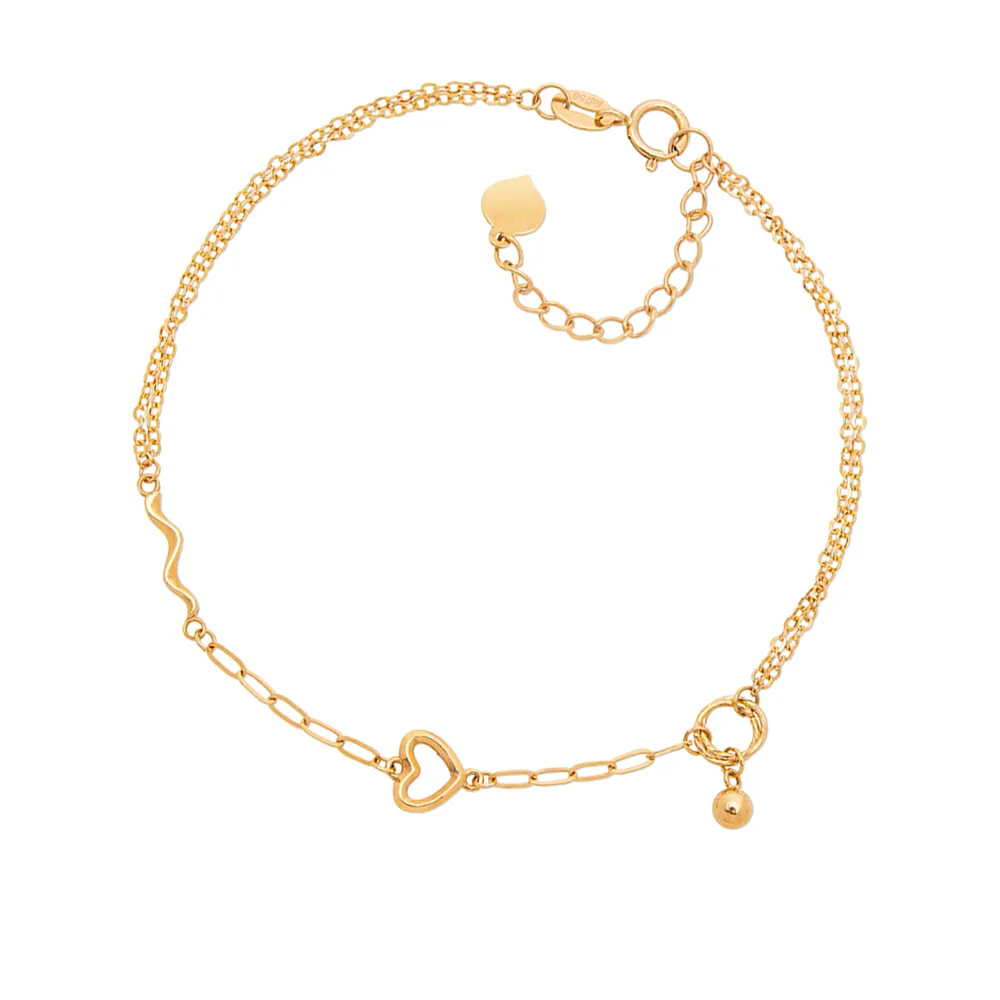 【JR.L JEWELRY】18K玫瑰金 專屬浪漫 K金手鍊