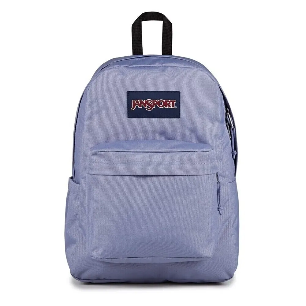 【JANSPORT】雙11 Superbreak Plus 後背包 運動包 雙肩背包 紫(JS0A4QUELA6)