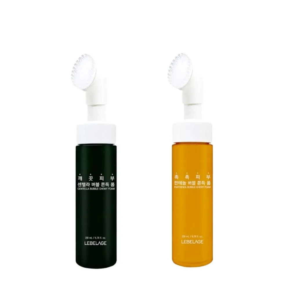 【LEBELAGE 蕾浿雷】韓國LEBELAGE洗顏慕斯200mlx1入(積雪草舒緩/維他命B5穩膚)