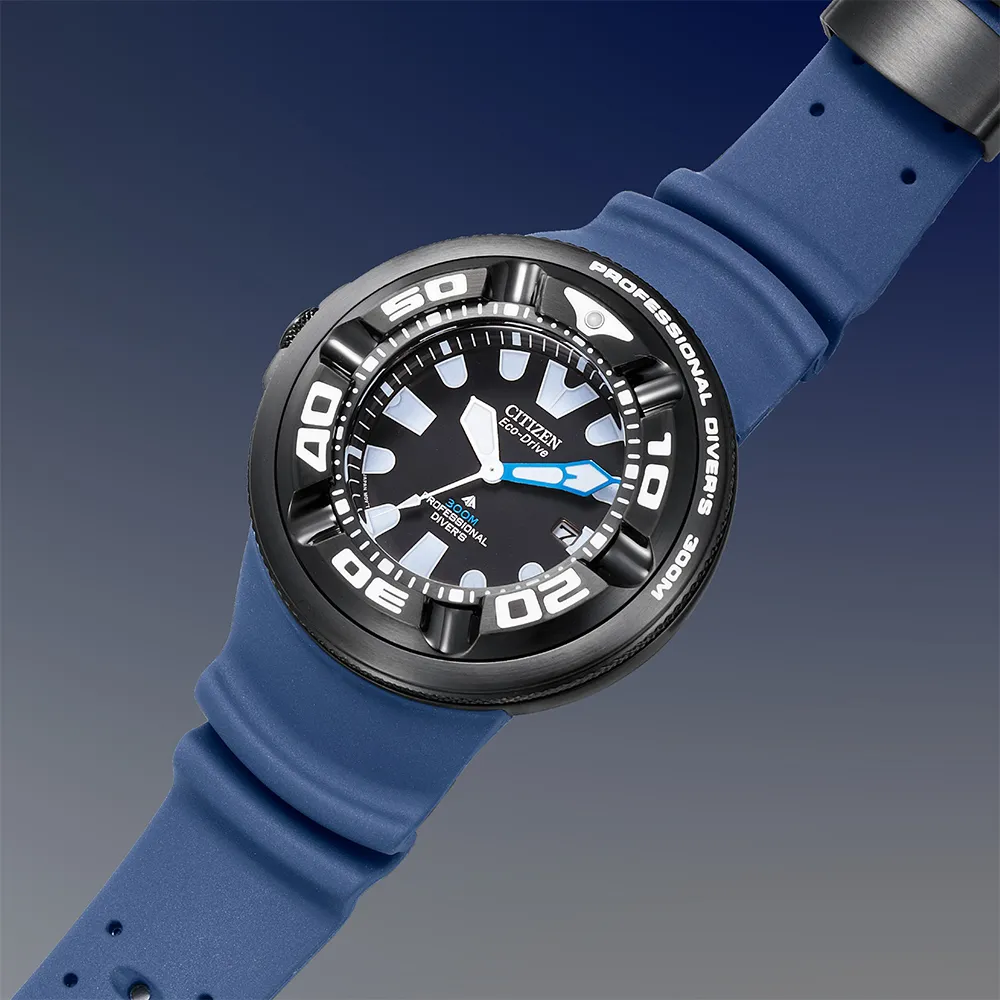【CITIZEN 星辰】PROMASTER 限量 光動能300米潛水手錶 錶 生日禮 送禮(BJ8055-04E)