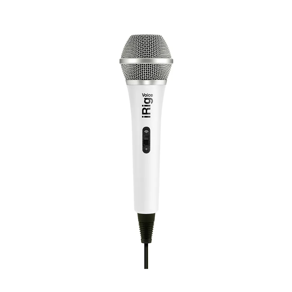【IK Multimedia】iRig Voice White 行動裝置麥克風 (海國)