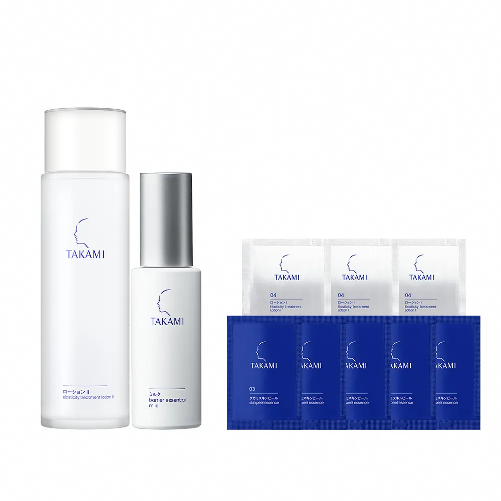 【TAKAMI】官方直營 彈潤肌亮組 (肌亮乳液60ml+水光露II 150ml)