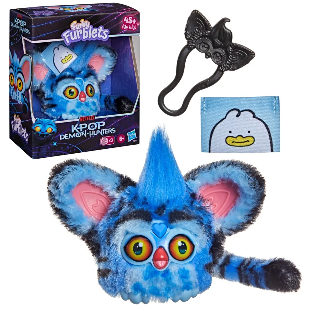 【Furby】菲比小精靈 迷你電子絨毛玩偶《KPOP 獵魔女團》Derpy版